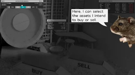 Un hamster qui a échangé avec succès des crypto-monnaies est décédé