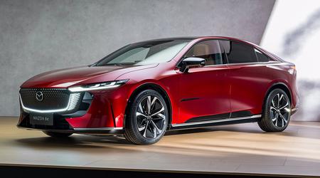 Mazda6e, voiture électrique d'une autonomie de 552 kilomètres : la nouvelle voiture à hayon 5 portes a été dévoilée au salon de l'automobile de Bruxelles.