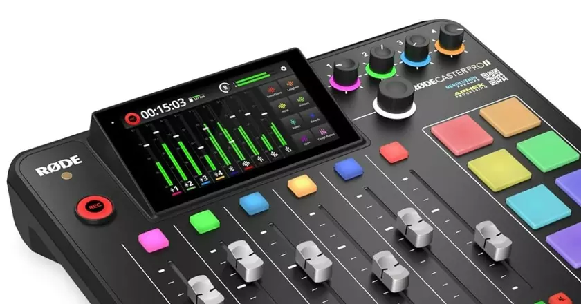 Table de mixage Rode pour podcast