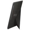 Couverture de livre hybride noire pour Galaxy Tab