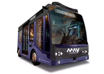 May Mobility a dévoilé un minibus ...