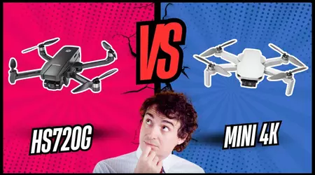 Holy Stone HS720G vs DJI Mini 4K : Comparatif