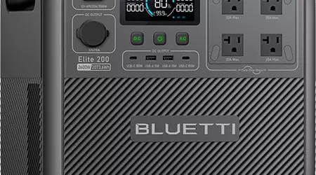 BLUETTI a présenté l'Elite 200 V2 - une centrale électrique portable avec une durée de vie de plus de 17 ans.