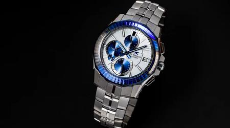 Casio a dévoilé la montre de luxe Oceanus Manta avec un boîtier en titane et une lunette en cristal saphir