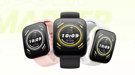 Amazfit Bip 5 : écran de 1,91 pouce, capteur BioTracker et jusqu'à 10 jours d'autonomie pour 89 dollars