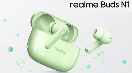 Realme Buds N1 : haut-parleurs de 12,4 mm, ANC, protection IP55 et prise en charge de l'audio spatiale pour 29 dollars 