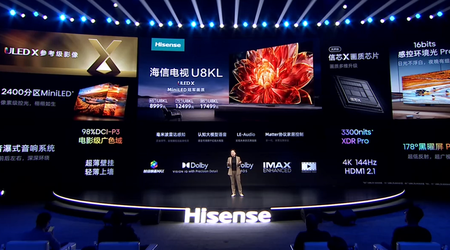 Hisense a dévoilé une gamme de téléviseurs 4K équipés de panneaux Obsidian Screen Pro, à partir de 1230 $.