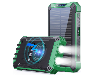 GOODaaa Banque d'énergie solaire 36000mAh