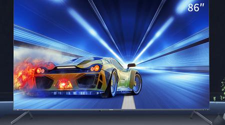 Série AQUOS V de Sharp : Téléviseur de jeu de 86 pouces avec panneau 4K et support 120 Hz pour 2380 $.