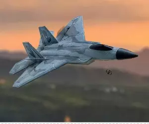 HAWK'S WORK F22 RC Avion