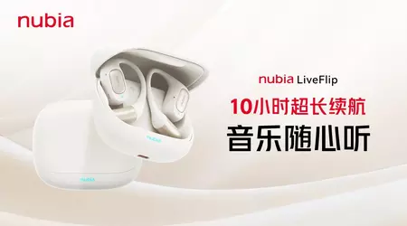 Nubia a lancé en Chine le casque ouvert LiveFlip, doté de haut-parleurs de 15 mm et d'une autonomie de 40 heures.