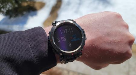 La montre connectée Amazfit T-Rex Ultra a reçu une mise à jour avec des corrections de bugs