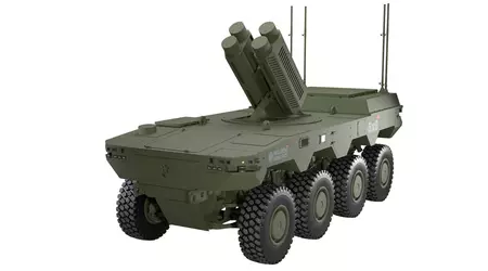 L'Estonien Milrem Robotics présente cette année un nouveau drone terrestre HAVOC RCV