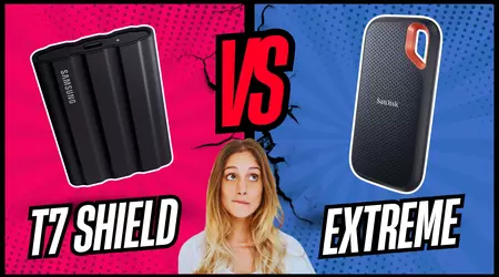 Samsung T7 Shield vs Sandisk Extreme Portable : Comparatif