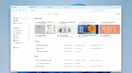 Microsoft teste une nouvelle version de Windows avec une mise à jour de l'explorateur