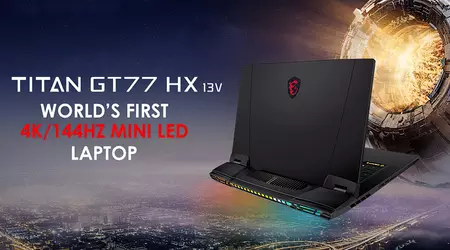 MSI Titan GT77 - ordinateur portable de jeu avec Core i9-13980HX, GeForce RTX 4090 et écran Mini LED 4K UHD 144Hz à 5299 $.