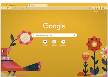 Google introduit des thèmes de couleur ...