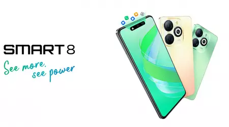 Infinix Smart 8 - UNISOC T606, écran LCD 90Hz, Android 13 et appareil photo 13MP au prix de 100