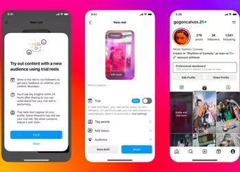 Instagram lance des "bobines de test" ...
