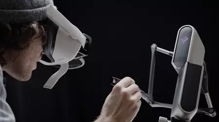 Haply Robotics a présenté la souris tactile MinVerse 3D au prix de 1500 $.