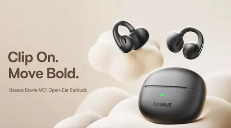 Alternative au FreeClip de Huawei : le nouveau casque Bowie MC1 de Baseus avec Bluetooth 5.4