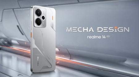 Realme a révélé les détails du nouveau smartphone Realme 14 5G avec un design Mecha.
