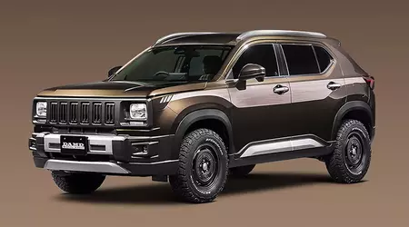 Le studio de tuning japonais DAMD a fabriqué une voiture de style Jeep des années 1990 à partir d'un crossover Honda.