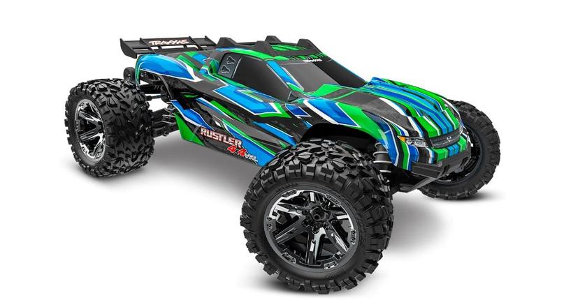 1:10 Traxxas Rustler rc car rapide