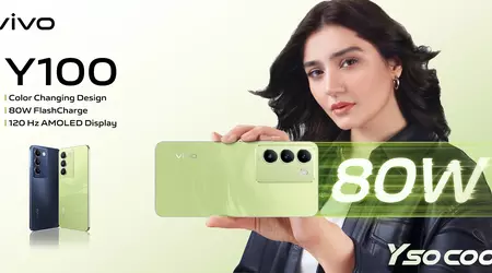 vivo Y100 4G : smartphone avec écran AMOLED 120Hz, puce Snapdragon 685, protection IP54 et recharge 80W pour 250 dollars