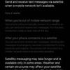 Configurer les messages texte par satellite sur le Galaxy S24 Ultra