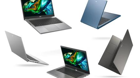Acer a présenté la nouvelle génération de monoblocs et d'ordinateurs portables Aspire à partir de 349 $.