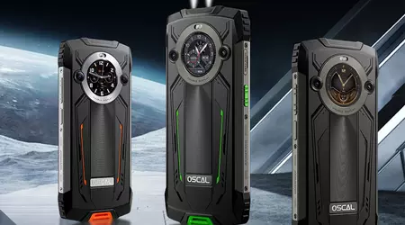 Présentation du smartphone durci Blackview Oscal Pilot 2 : 2 écrans, 2 torches, une batterie de 8800 mAh et un indice de température de -20ºC à 60ºC