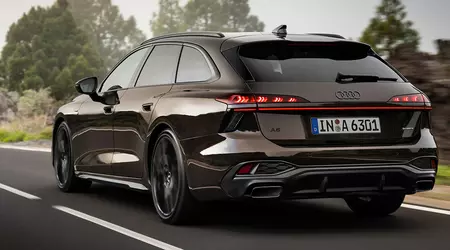 La nouvelle Audi A6 Avant - le break le plus aérodynamique d'Audi doté d'un moteur à combustion interne - a été dévoilée.