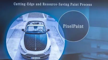 Mercedes-Benz lance PixelPaint - un analogue de l'impression à jet d'encre pour les commandes personnalisées