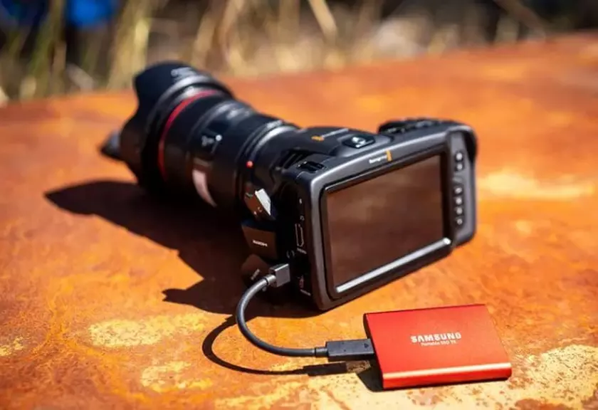 Caméra Blackmagic Pocket Cinema 6K Pro caméra réalisation clip