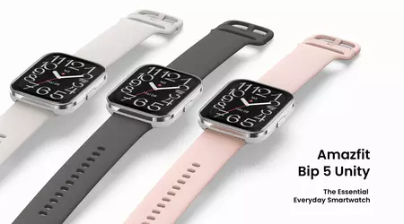 Amazfit Bip 5 Unity : écran LCD de 1,91 pouce, boîtier en acier inoxydable conforme à la norme IP68 et prise en charge de plus de 120 modes pour 59 dollars
