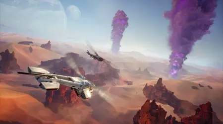 Oui, vous pourrez tirer depuis un ornithoptère et mener des batailles aériennes dans Dune : Awakening