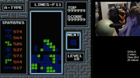 Willis Gibson, 13 ans, originaire des États-Unis, est devenu la première personne à avoir terminé TOUT le jeu Tetris (vidéo).