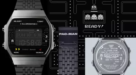 Casio dévoile officiellement aux Etats-Unis la montre ABL-100WEPC-1B de style Pac-Man avec Bluetooth et tracker de pas