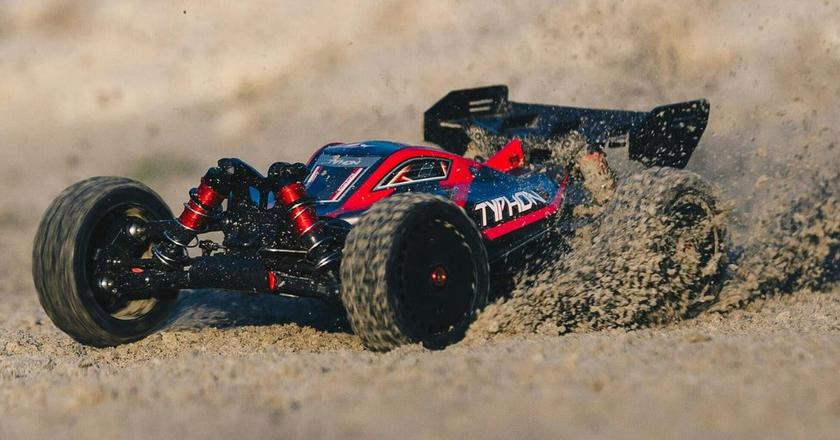 1:8 ARRMA Typhon voiture rc course
