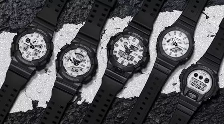 Casio présente une nouvelle collection Black and White avec des modèles G-SHOCK actualisés