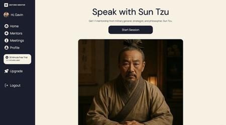 Le service Historic Mentor offre des conseils de Marcus Aurelius, Socrate et Sun Tzu