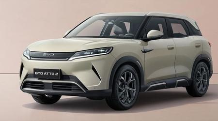 Le crossover électrique compact BYD Atto 2 bientôt sur les marchés européens