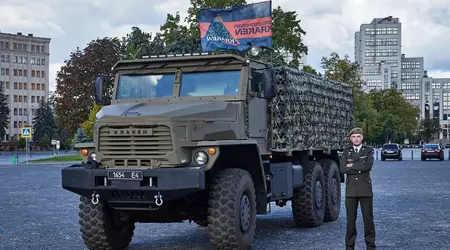 L'unité spéciale KRAKEN s'est armée d'un véhicule blindé russe Tornado-U capturé en 2022.