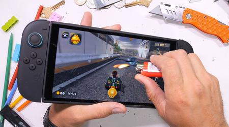 Un scalpel, un briquet et de fortes mains n'ont pas cassé la Nintendo Switch 2 : le blogueur JerryRigEverything a testé la nouvelle console pour sa durabilité