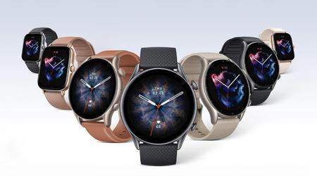 Amazfit GTS 3, Amazfit GTR 3 et Amazfit GTR 3 Pro bénéficient de nouvelles fonctionnalités avec la mise à jour