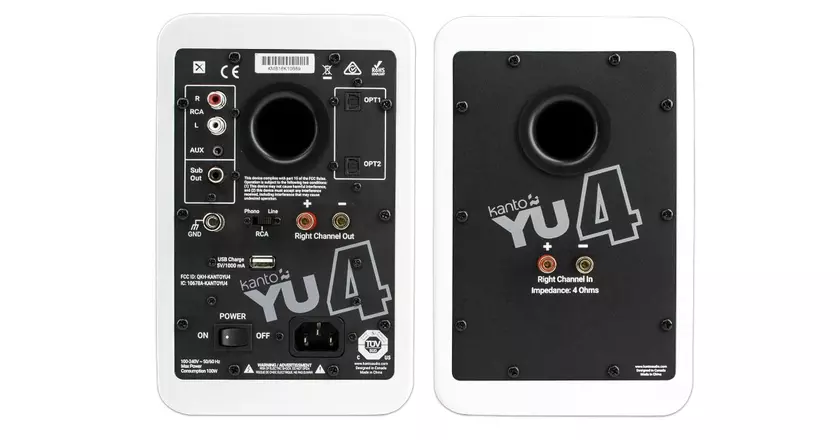 Kanto YU4MW enceinte pour tourne disque