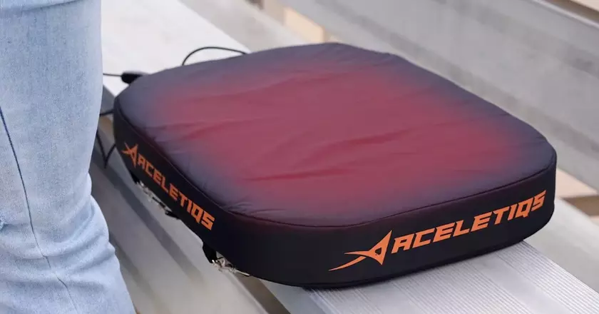 ACELETIQS Coussin chauffant portable Siège de stade