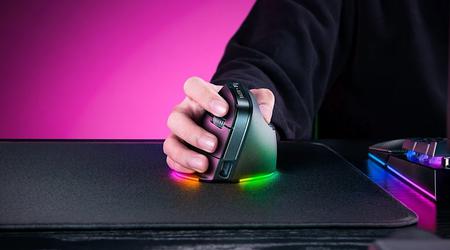 Razer lance sa première souris verticale Pro Click V2 avec éclairage RGB