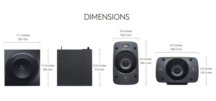 Logitech Z906 home cinéma économique